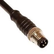 CABLE ASSY, 4P M8 PLUG-FREE END, 6.6 