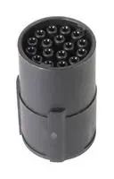 SENSOR CONN INSERT, M17, SOCKET, 17POS