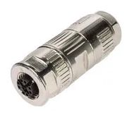 SENSOR CONN, M12, RCPT, 8POS, CABLE