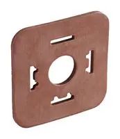 FLAT GASKET, RECTANGULAR CONN/PALE BROWN