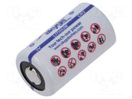 Battery: lithium; CR2; 3V; 1000mAh; non-rechargeable; Ø15.3x26.5mm AKYGA BATTERY