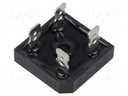 Bridge rectifier: single-phase; Urmax: 50V; If: 15A; Ifsm: 300A DC COMPONENTS