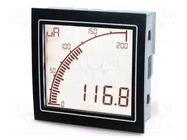 Ammeter; digital,mounting,programmable; 0÷200uA; on panel; IP65 TRUMETER
