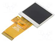 Display: TFT; 1.75"; 296x222; Illumin: LED; Dim: 42.07x38.71x2.5mm DISPLAY ELEKTRONIK