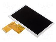 Display: TFT; 5"; 800x480; Illumin: LED; Dim: 120.7x75.8x2.8mm DISPLAY ELEKTRONIK