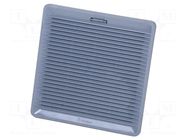 Fan: AC; axial; 230VAC; 195÷295m3/h; 56dBA; ball; IP54; grey FINDER