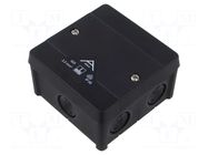 Enclosure: junction box; X: 87mm; Y: 87mm; Z: 52mm; polypropylene PP SPELSBERG