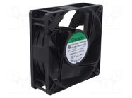 Fan: EC; axial; 230VAC; 120x120x38mm; 164m3/h; 44.9dBA; ball SUNON