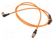 Cable: for sensors/automation; M12; PIN: 4; 1.5m; plug; 30VDC; 4A LUMBERG AUTOMATION