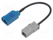 Cable; 100mm; Fakra male,GT-5; straight JC Antenna