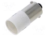 LED lamp; white; BA9S,T10; 230VDC; 230VAC; plastic; -20÷60°C CML INNOVATIVE TECHNOLOGIES