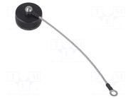 Protection cover; MIL-DTL-38999 Series III; size 15; black AMPHENOL AIR