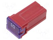 Fuse: fuse; 50A; 32VDC; automotive; 14.1mm; 14.1x12x27.2mm ELED