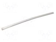 Heat shrink sleeve; 2: 1; 2.4mm; L: 1.2m; transparent; 25pcs. ALPHA WIRE
