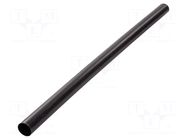 Heat shrink sleeve; glueless; 3: 1; 43.2mm; L: 1.2m; black TE Connectivity
