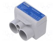 Splice terminal: distribution block; SLT50; 1kV; PIN: 3(2+1) MOREK