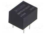 Converter: DC/DC; 1W; Uin: 4.5÷5.5VDC; Uout: 12VDC; Iin: 230mA; DIP8 AIMTEC