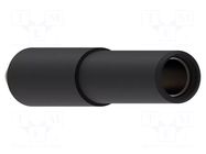 Adapter; 36A; 60V; 30VAC; black; Plating: nickel plated; 4mm ELECTRO-PJP