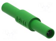 Adapter; green; 36A; Type: insulated ELECTRO-PJP