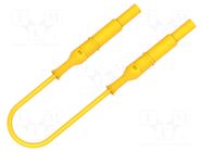 Test lead; 70VDC; 33VAC; 36A; banana plug 4mm,both sides; Len: 1m ELECTRO-PJP