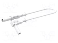 Test lead; 36A; banana plug 4mm,angular banana plug 4mm; Len: 2m ELECTRO-PJP