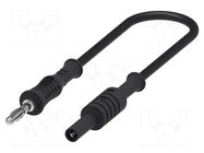 Test lead; 60VDC; 30VAC; 12A; banana socket 4mm,banana plug 4mm ELECTRO-PJP