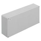 Plastic housing, Klippon POK (polyester empty enclosure), 600 x 250 x 120 mm, Glass fibre-reinforced polyester, untreated, polished, Silver grey Weidmuller