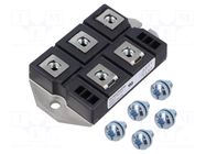 Bridge rectifier: three-phase; Urmax: 1.6kV; If: 175A; Ifsm: 1.6kA POWERSEM