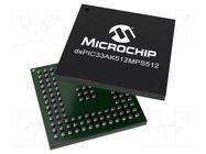 IC: dsPIC microcontroller; 512kB; 64kBRAM; TFBGA129; 3÷3.6VDC MICROCHIP TECHNOLOGY