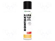 Isopropyl alcohol; KONTAKT IPA Plus; 300ml; spray; can; cleaning AG TERMOPASTY