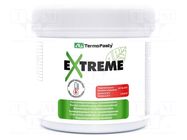 Heat transfer paste; grey; stainless steel particles,silicone AG TERMOPASTY