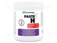 Heat transfer paste; white; silicon based,do not conduct; 1kg AG TERMOPASTY