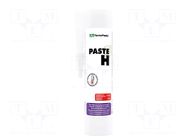 Heat transfer paste; white; silicon based,do not conduct; 800g AG TERMOPASTY
