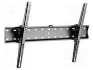 Holder; for wall mounting; 40kg; 37÷70"; black GEMBIRD