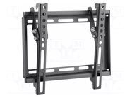 Holder; for wall mounting; 35kg; 23÷42"; black GEMBIRD
