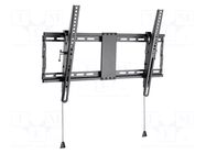 Holder; for wall mounting; 70kg; 37÷80"; black GEMBIRD