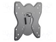 Holder; for wall mounting; 25kg; 23÷42"; black; Dim: 243x240x36mm GEMBIRD