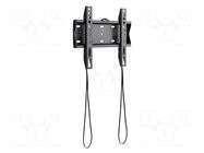 Holder; for wall mounting; 30kg; 23÷42"; black; permanent GEMBIRD