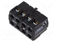NC + NO x3; Relays accessories: auxiliary contacts ISKRA
