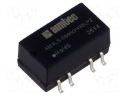 Converter: DC/DC; 1W; Uin: 4.5÷5.5VDC; Uout: 5VDC; Uout2: -5VDC; SMD AIMTEC