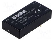 Converter: DC/DC; 20W; Uin: 40÷160VDC; Uout: 5VDC; Iin: 214mA; THT AIMTEC