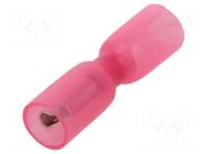Terminal: flat; 6.3mm; 0.8mm; female; 0.5÷1.5mm2; crimped NINIGI