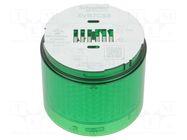 Module: light signaller; green; LED; 24VDC; 24VAC; IP66; Ø70x59.3mm SCHNEIDER ELECTRIC