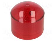 Module: light signaller; red; LED; 24VDC; 24VAC; IP66; Ø70x63.82mm SCHNEIDER ELECTRIC