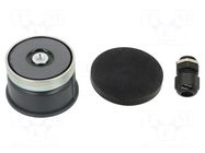 Accessories: magnetic vertical holder; anthracite; IP65 SCHNEIDER ELECTRIC