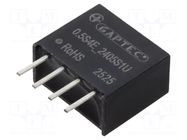 Converter: DC/DC; 500mW; Uin: 24VDC; Uout: 5VDC; Iout: 100mA; THT GAPTEC Electronic