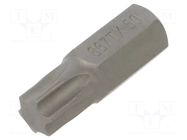 Screwdriver bit; Torx®; TX50; 1/4"; Overall len: 30mm BETA