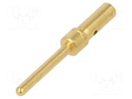 Contact; male; CI; copper alloy; gold-plated; 0.13÷0.33mm2; 5A ILME
