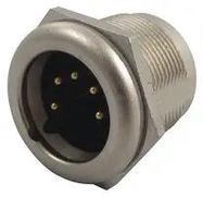 SOCKET, XLR, MALE, PANEL, 5POLE