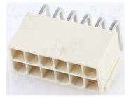 Connector: wire-board; socket; male; PIN: 12; Mini-Fit Jr; 13A; THT MOLEX